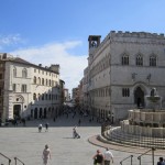 perugia fountain and main piazza