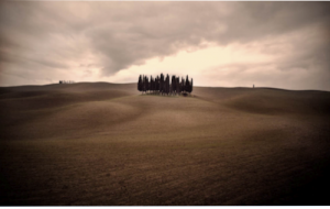 The countryside in Tuscany just south of Siena, a photo by Carlo Carletti, all rights reserved